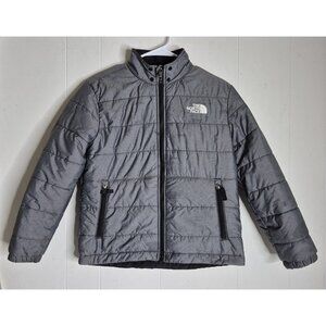 The North Face Boys' Reversible Mt Chimbo Full Zip Hooded Jacket Size L